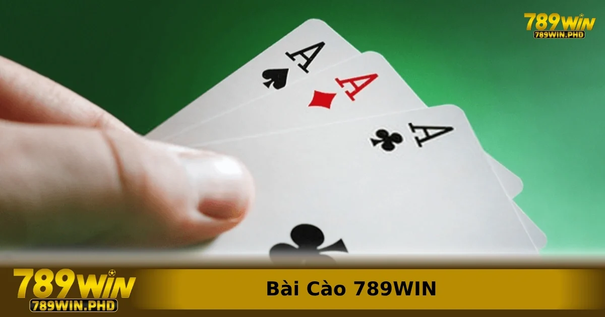 Sự khác biệt giữa bài 3 cây và bài cào 789WIN