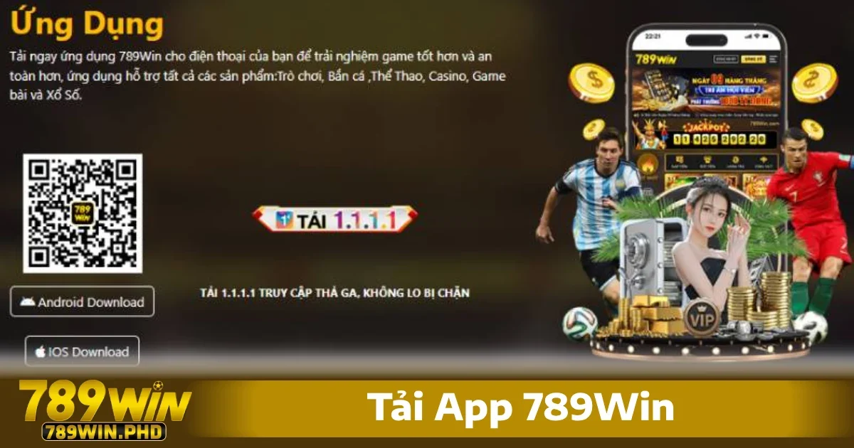Tải app 789win giúp bạn tận hưởng trải nghiệm mượt mà, bảo mật tốt hơn và có các tính năng độc quyền chỉ dành riêng cho ứng dụng di động.
